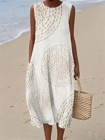 Casual Sleeveless Dress