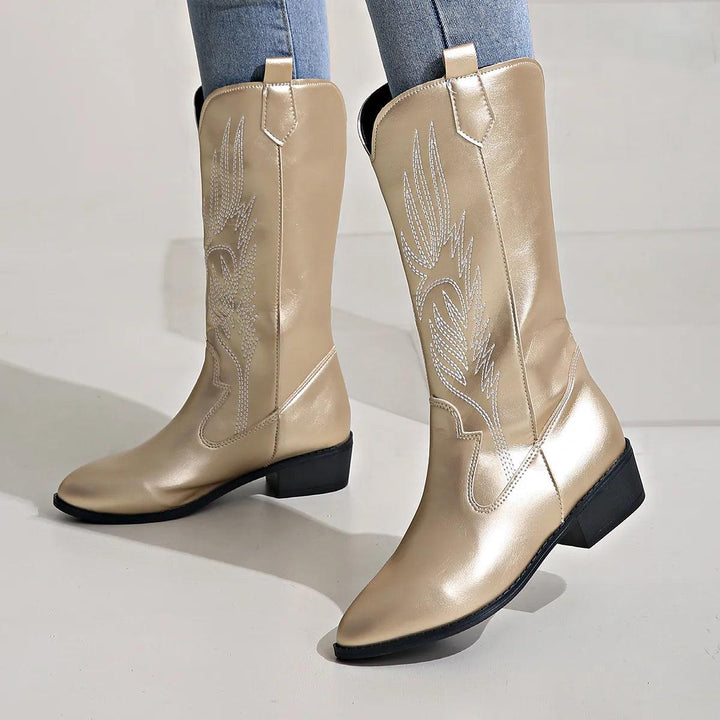 Women’s Stylish Pointed Toe Western Boots