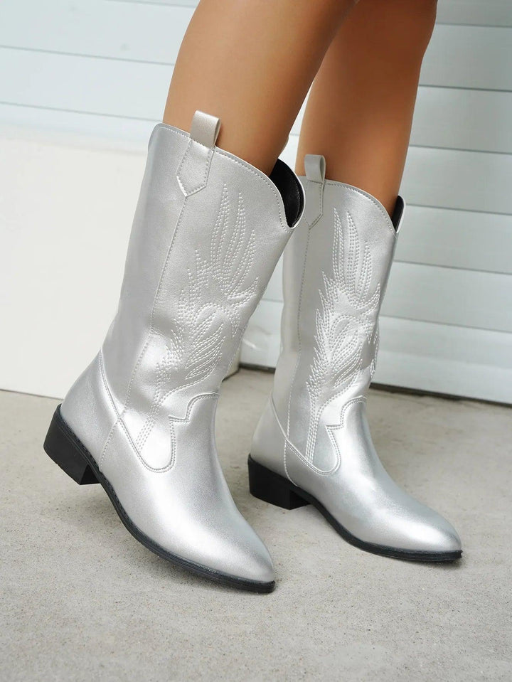 Women’s Stylish Pointed Toe Western Boots