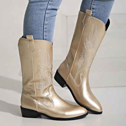Women’s Stylish Pointed Toe Western Boots