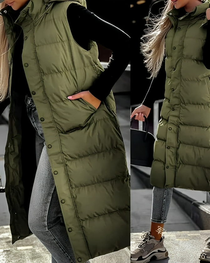 Women’s Casual Winter Padded Long Coat