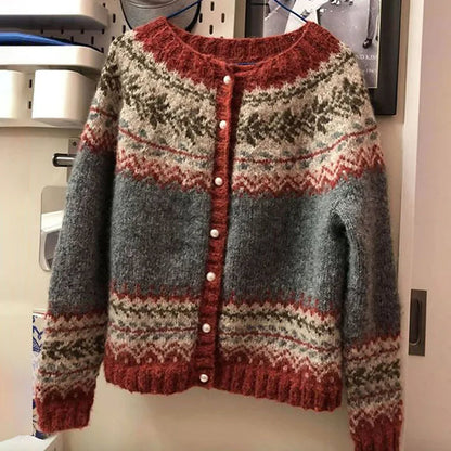 Traditional Pattern Comfort Sweater