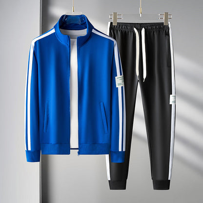 Conjunto de chándal deportivo de dos piezas para hombre