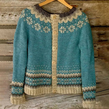 Chunky Nordic Style Sweater