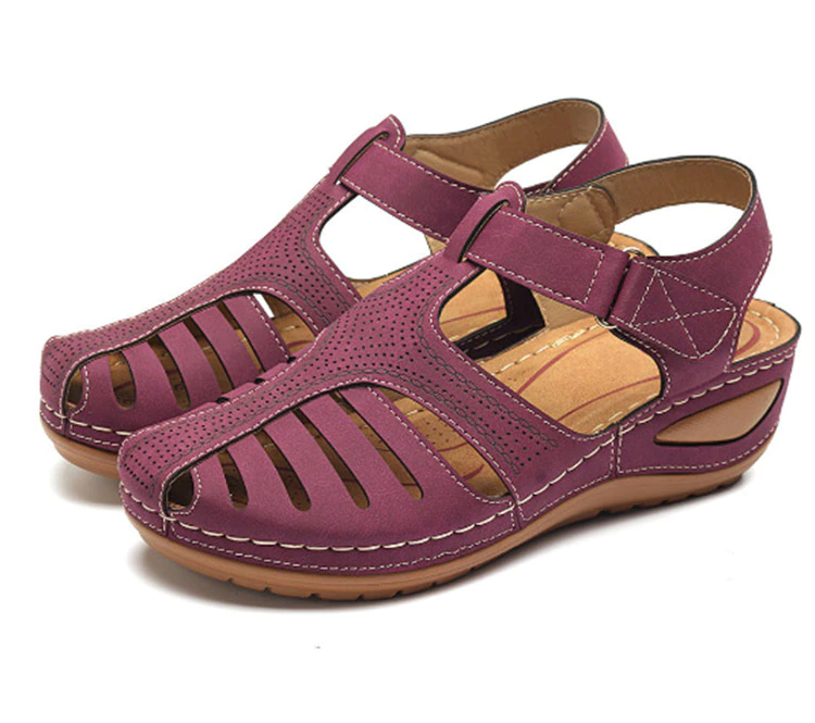Sandalias ortopédicas de cuña Calypso Gladiator