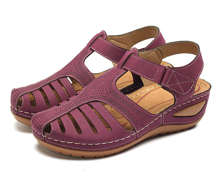 Sandalias ortopédicas de cuña Calypso Gladiator