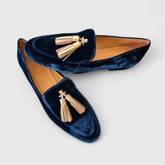 Tassel Detail Slip-On Loafers