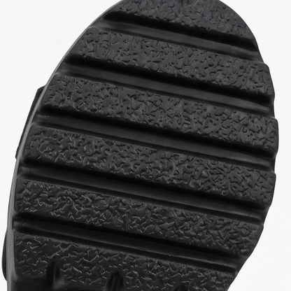 Zarelle™ - Cross-Strap Platform Heel Sandals with Hidden Back Zip