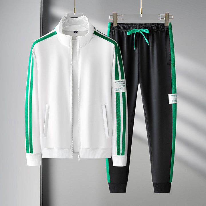 Men’s Two Piece Athletic Tracksuit Set