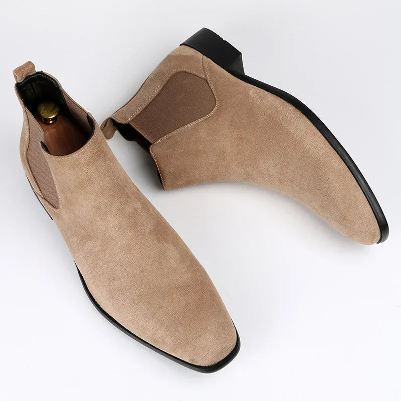 Slim Fit Chelsea Boots For Men