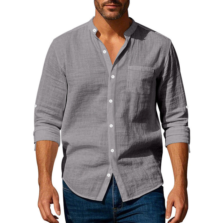 Camisa de sofisticación relajada