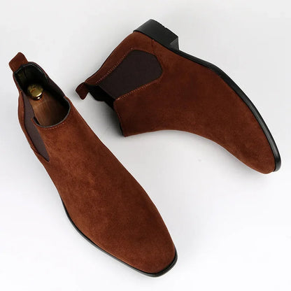 Slim Fit Chelsea Boots For Men