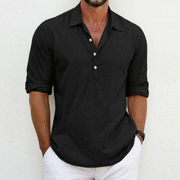 Camisa clásica abotonada