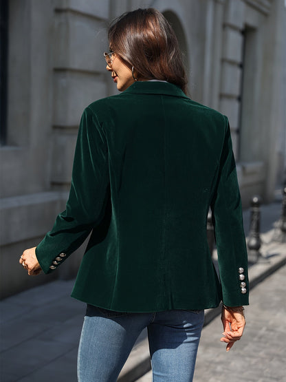 Women’s Classic Button-Up Casual Blazer