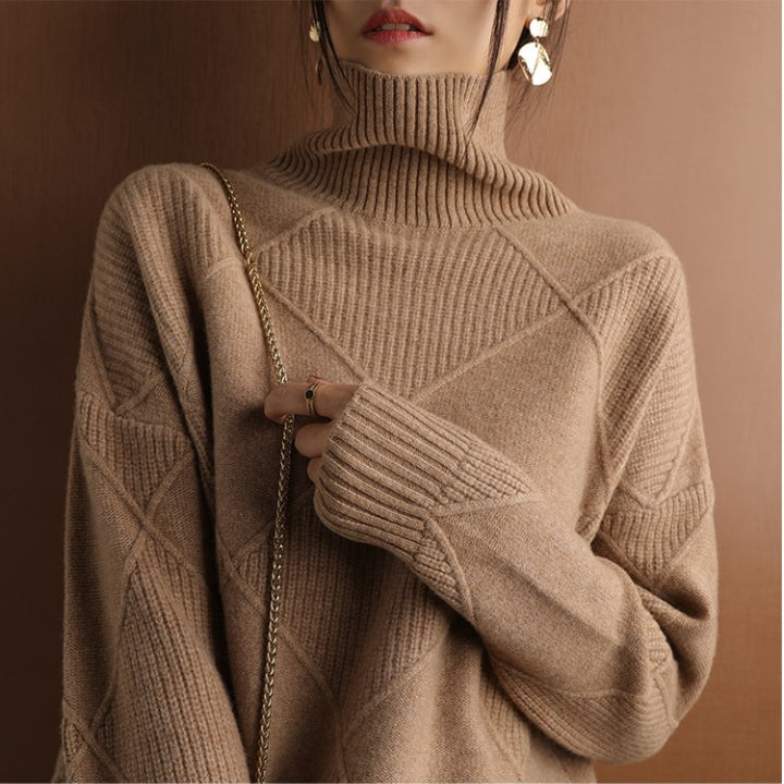 Women’s Cozy Oversized Ribbed Knit Sweater