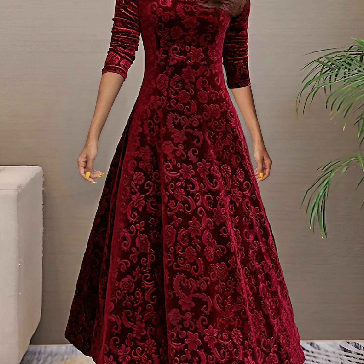 Velvet Elegance Dress