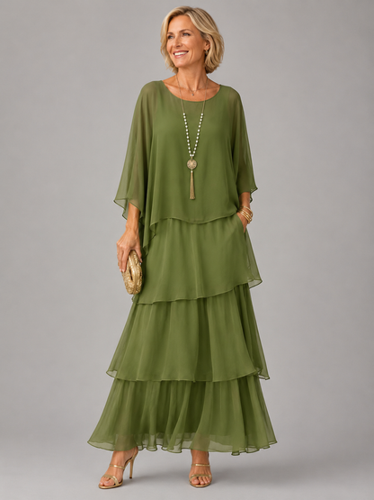 Lara | Elegant Romantic Maxi Dress