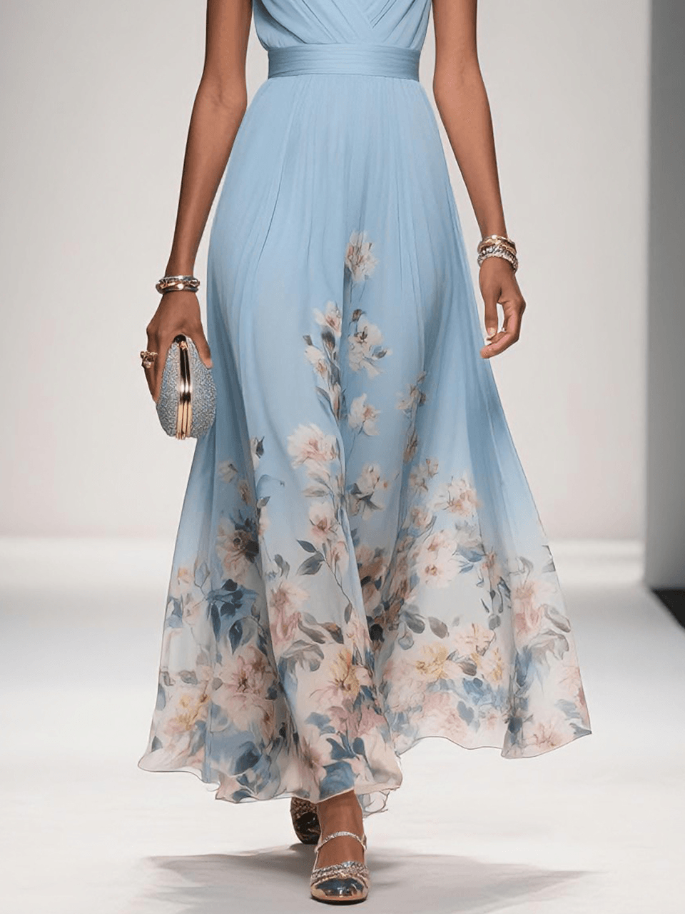 Isabella | Vestido floral para invitada de boda para mujer