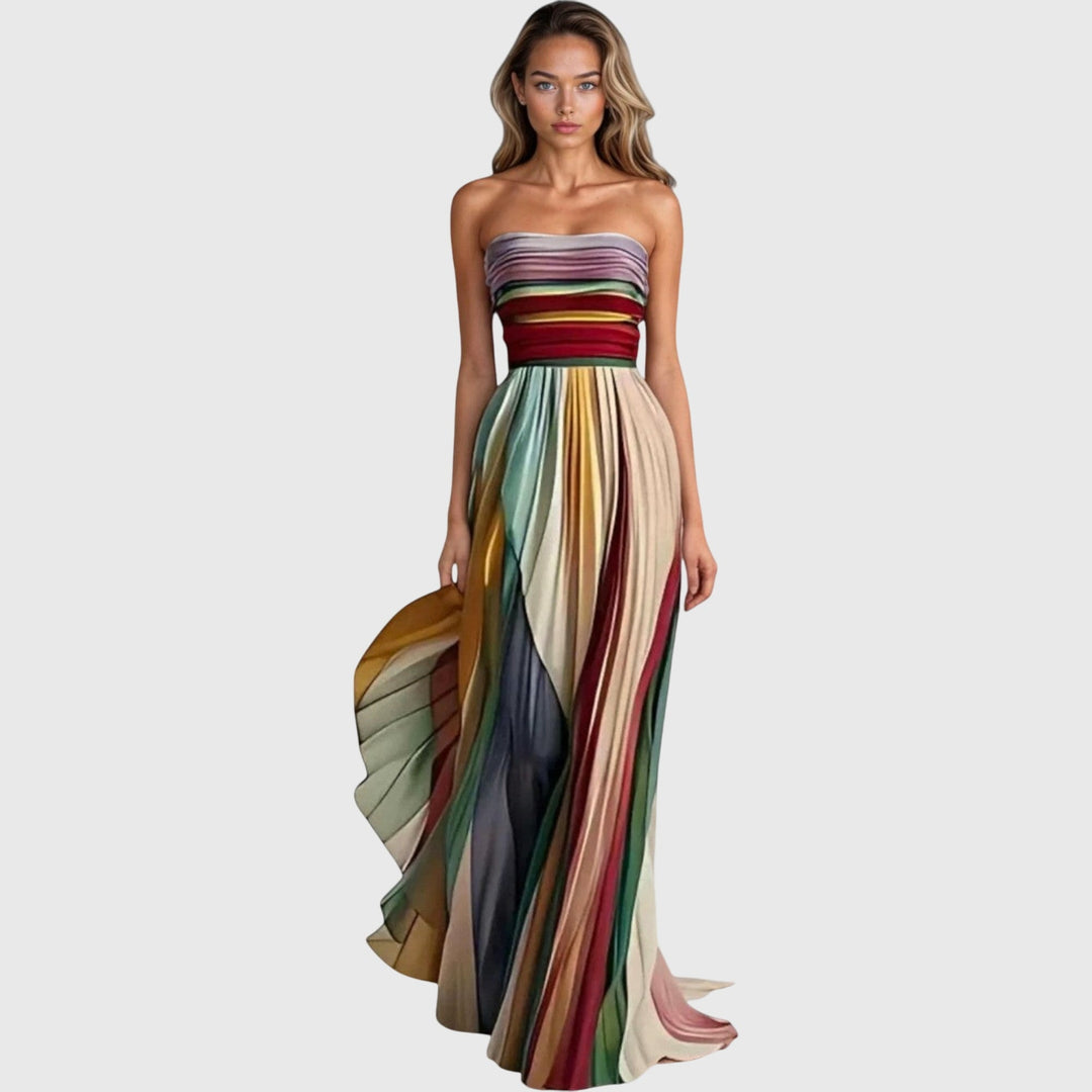 Flora - Vestido largo prémium