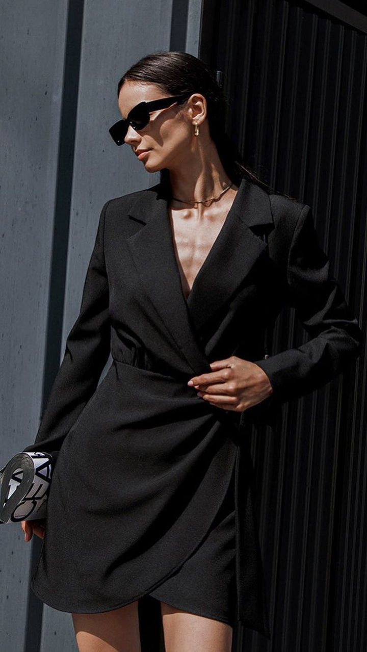 Refined Long Sleeve Summer Dress