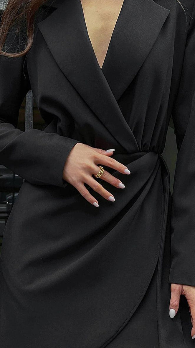 Refined Long Sleeve Summer Dress