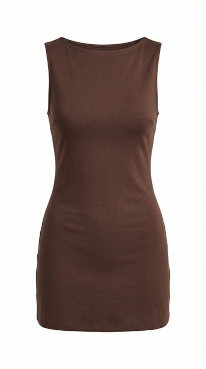 Sleek Muse Mini Dress