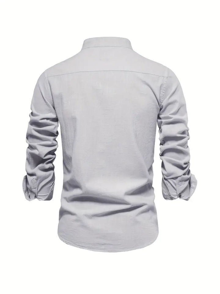 Men’s Spring Casual Button Shirt