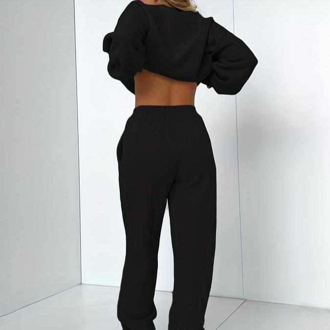 Women’s Matching Sweatshirt And Jogger Set