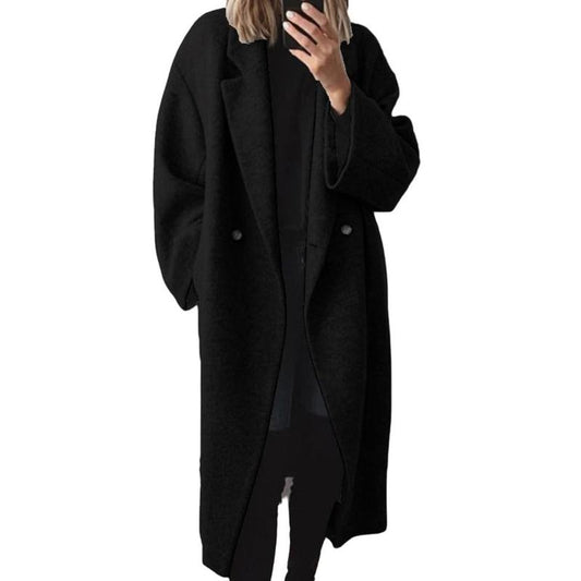M&D™ - Women's Winter Double-Breasted Long Wool Coat