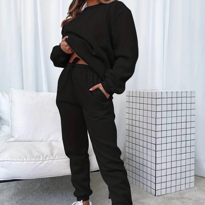 Women’s Matching Sweatshirt And Jogger Set
