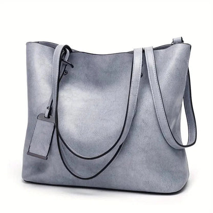 Chic and Multifunctional Leather Handbag