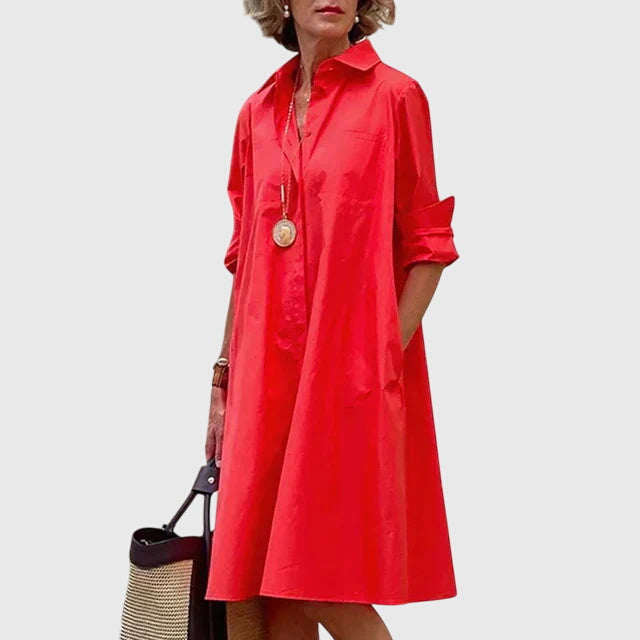 Elegant Dress With Pockets