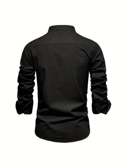 Men’s Spring Casual Button Shirt