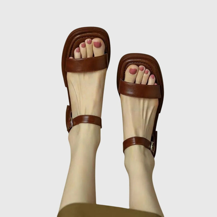 Celestia | Sandalias ortopédicas de cuero