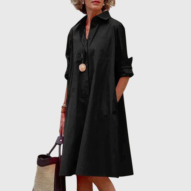 Elegant Dress With Pockets