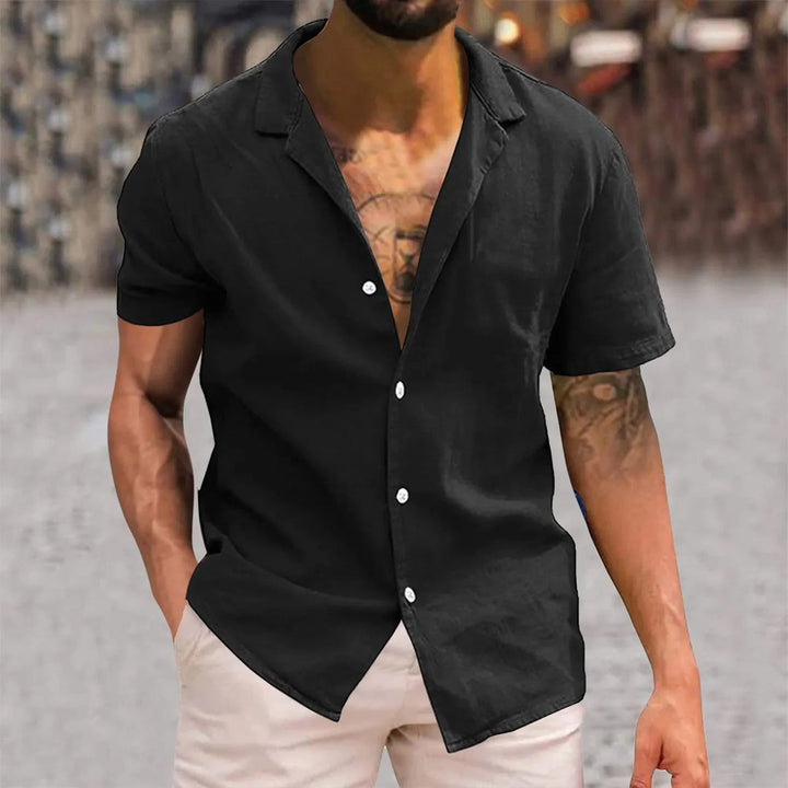 Camisa veraniega de corte holgado