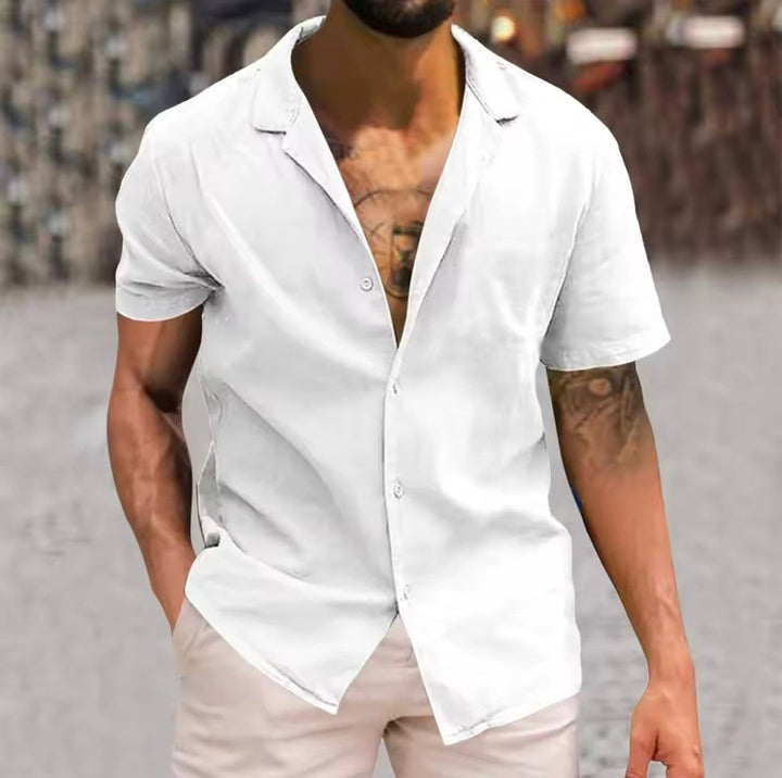 Camisa veraniega de corte holgado