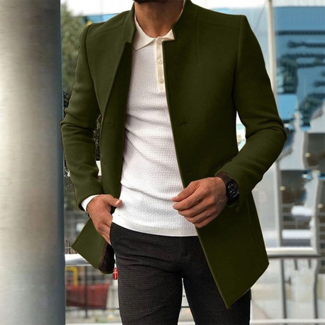 Men’s Slim Fit Camel Winter Coat