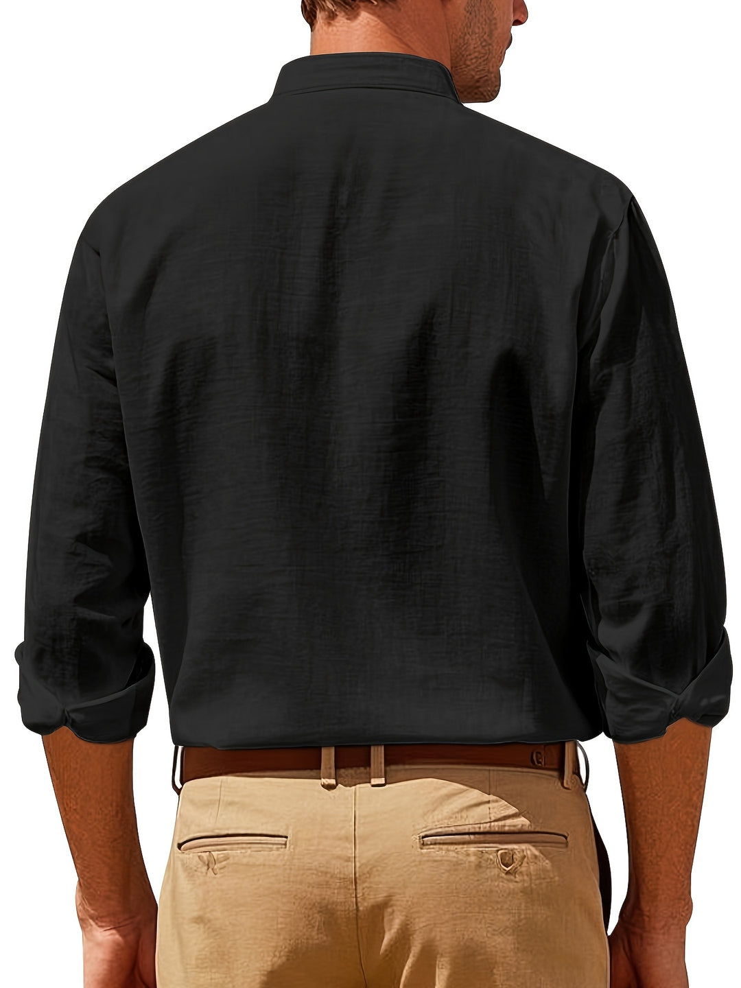 Stylish Breathable Button-Up Shirt