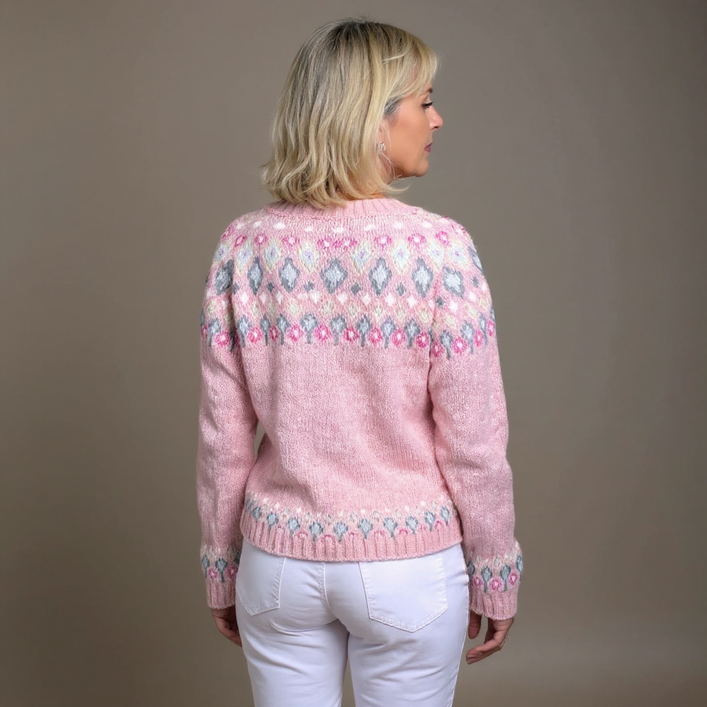 Soft Retro Winter Sweater