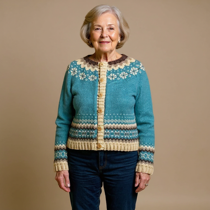 Chunky Nordic Style Sweater