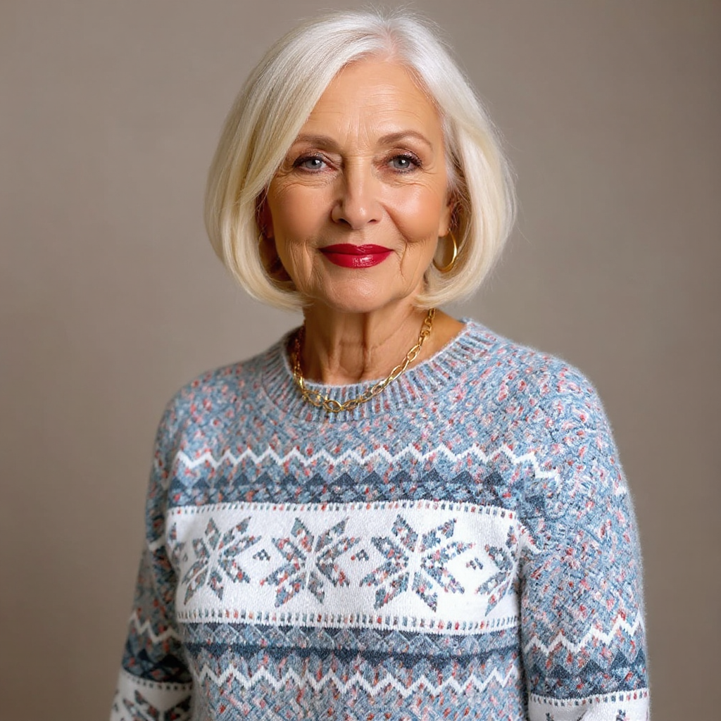 Handcrafted Winter Knit Sweater