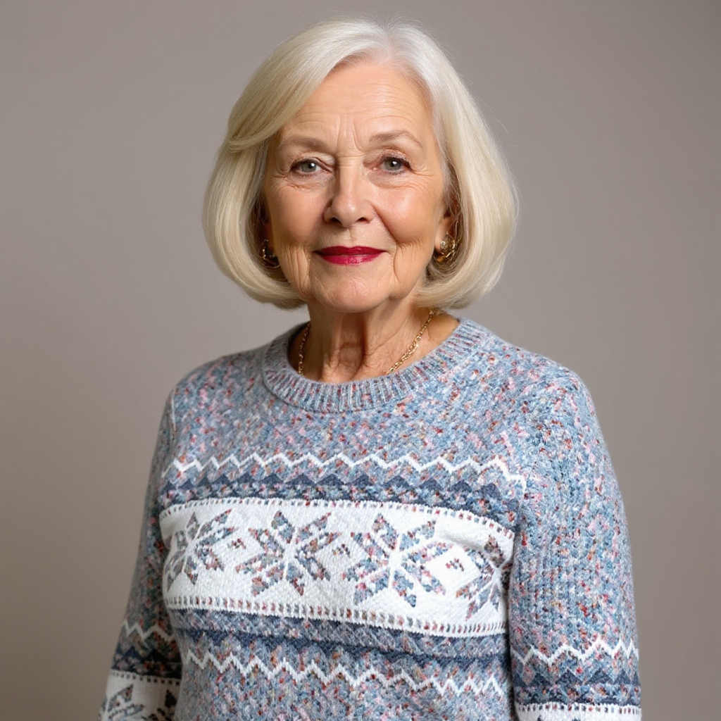 Handcrafted Winter Knit Sweater