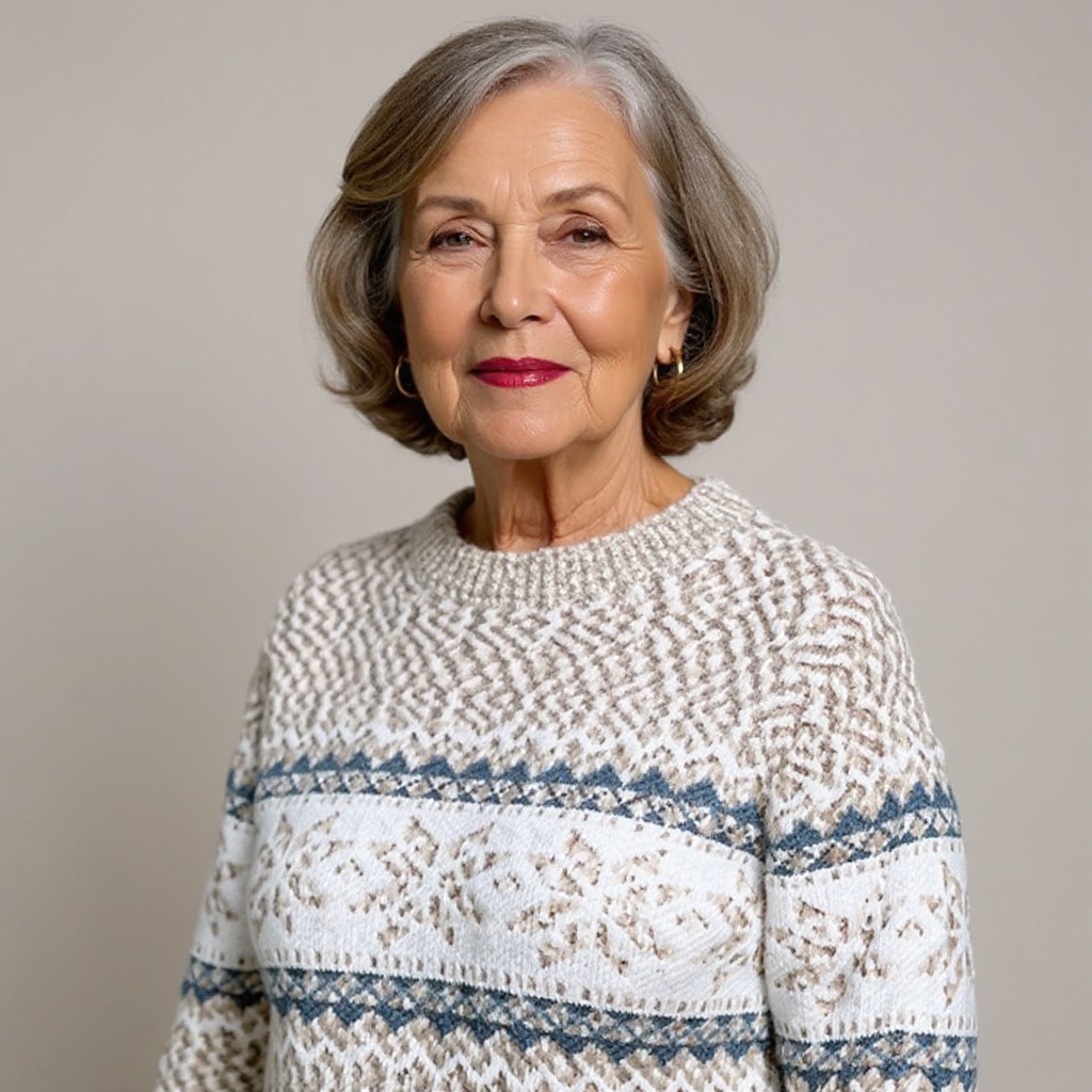 Handcrafted Winter Knit Sweater