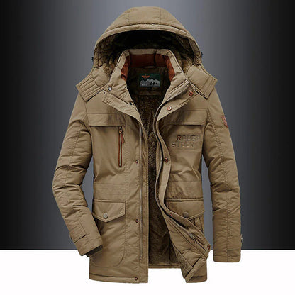 Men’s Warm Hood Heavy-Duty Winter Jackets