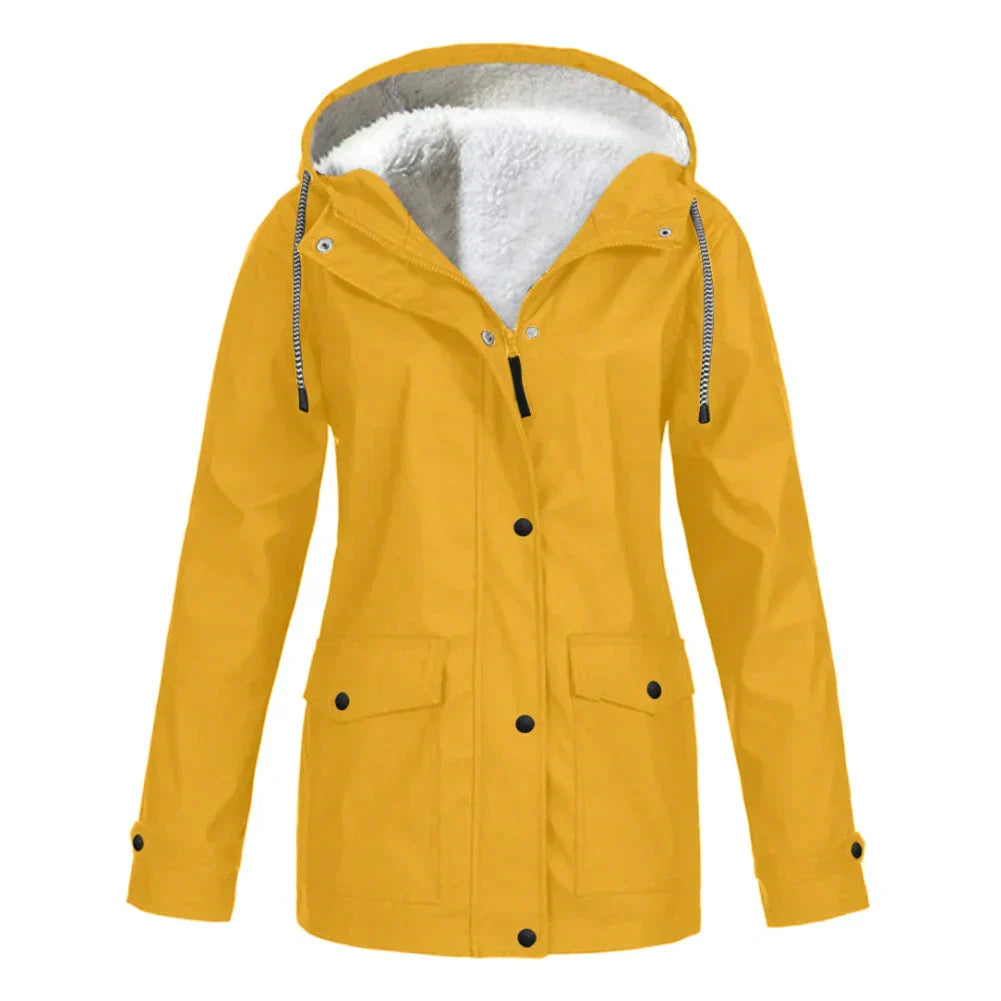 Women’s Winter Fur-Lined Parka Jacket