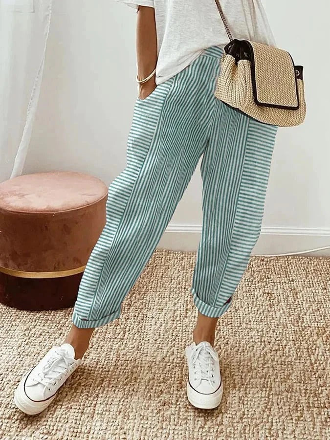 Casual Summer Loose-Fit Pants