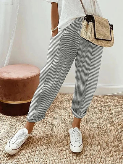 Casual Summer Loose-Fit Pants