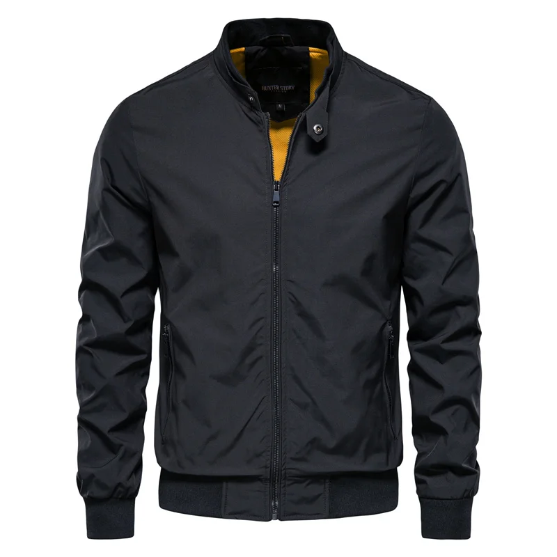 Trendy Streetwear Style Zip Jacket Men