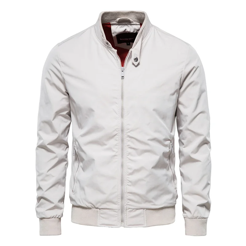 Trendy Streetwear Style Zip Jacket Men